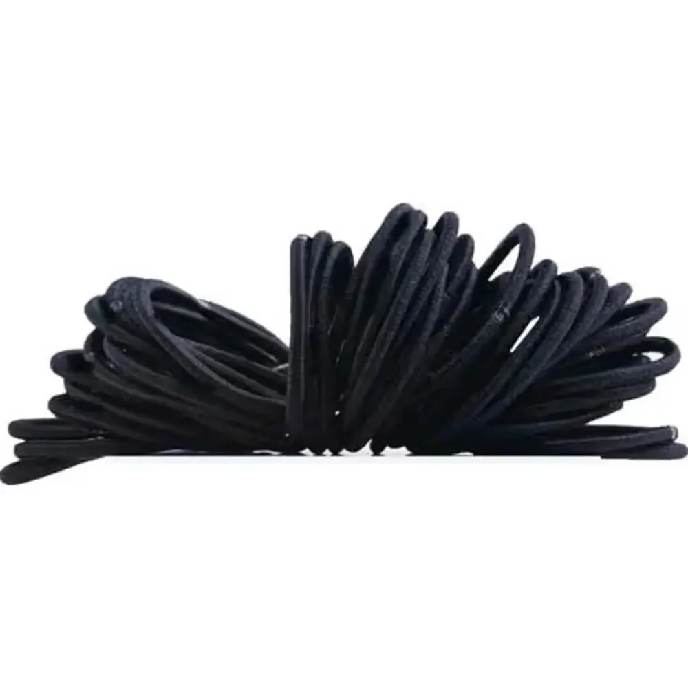 Goody Black Ouchless Hair Elastics 37 Count Ponytail Holders NWT